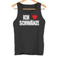 Erotic Ich Liebe Schweiste Ich Liebe Tail Tank Top