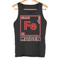 Fe Maiden Iron Parody On Iron Elements Fe Tank Top