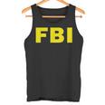 Federal Bureau Of Investigation Fbi Costume Tank Top