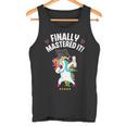 Finally Mastered It Masters Regalo Di Laurea Con Unicorno Canotta