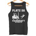 Forklift Forklift Forklift Driver Motif Sayings Tank Top