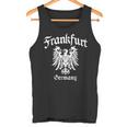 Frankfurt Hessen Adler Ultras Fractur Old German Script Tank Top