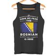 Bosnia Flag Bosnia Herzegovina Roots Tank Top