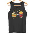 Burger And Pommes Friends Cheeseburger Hamburger Tank Top