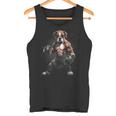Dog Boxeador De Boxeo Con Gráficos Divertidos Camiseta sin mangas