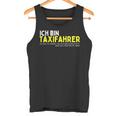 Taxi Driver Job Taxi Chauffeur Slogan S Tank Top