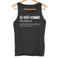 Zu Latz Kommer Unpunctlich Birthday Tank Top