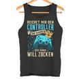 Gambling Gaming Controller Gamer Rpg Tank Top