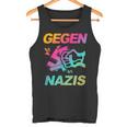 Gegenen Rechts Text In German Text Tank Top