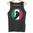 Gesticulación De La Bandera Italiana Italiana Raíces Italianas Y Patrimonio Camiseta sin mangas