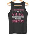 Ginnasta Leere Principesse Fanno Ginnastica Canotta