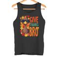 Give Thanks Bro Cute Turkey Toddler Thankful Thanksgiving Tank Top