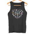 Haiarten Sharks And Shark Eyes Tank Top