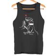 Hand-Drawn Pitbull Tank Top