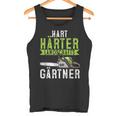 Hard Hardener Landscapers Gardening Tank Top