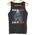 I Heart Werewolfs Alpha Cringe Werewolf Wolf Meme Tank Top