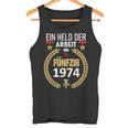 Held Der Arbeit Onostalgia 50Th Birthday 1974 Ddr Tank Top