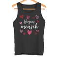 Herzensmensch Partneralentine's Day Friendship Tank Top