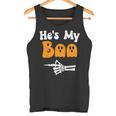 He's My Boo Matching Halloween Pajama Couples He's My Boo Tank Top