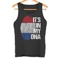 Holland Oranje Team Homeland Heart Roots Fingerprint Dna S Tank Top