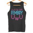 Ich Bin Ein Netter Kleiner Femboy Uwu Crossdressing Crossdresser Tank Top