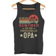 Ich Bin Kein Rentner Ich Bin Profesioneller Opa German Tank Top