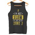 Ich Bin Nicht Langsam Ich Bin Nur In Meiner Zone 2 Tank Top