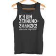 Ich Bin Zehnundzwanzig Dreißig For 30Th Birthday Tank Top