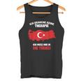 Ich Brauche Keine Therapie Ich Muss Nur In Die Turkey Tank Top