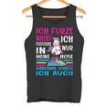 Ich Furze Nicht Ich Wistere Farten Unicorn Pupsen Tank Top