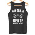 Ich Geh In Rente 2023 Retirement Tank Top