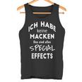 Ich Habe Keine Macken Das Sind Alles Special Effects Perfect Tank Top