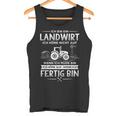 Ich Höre Nicht Auf Wenn Ich Mübin Farmer Ich Tank Top