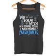 Ich Komme Totallnach Meiner Patentante Godson Tank Top