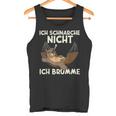 Ich Schnarche Nicht Ich Brumme Sleep Pyjamas Sleep Tank Top