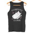 Ich Schnarche Nicht Ich Schnurre Saying Sleep Pyjama Tank Top