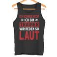 Ich Schreie Nicht Ich Bin Trainer Ich Scrying Not Ich Tank Top