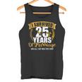 Ich Überlebte 25 Jahre Marriage Zum 25Th Wedding Anniversary Tank Top