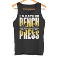 Ich Würde Lieber Bench Press Tank Top