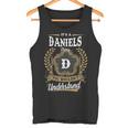 It's A Daniels Thing You Wouldn't Understand Personalized Last Name Daniels Family Crest Coat Of Arm Tank Top