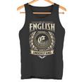Its A English Thing You Wouldnt Understand Name Vintage Tank Top