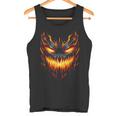 Jack o Lantern Scary Pumpkin Halloween Men Boys Kids Tank Top