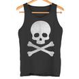 Jolly Roger Costumeintage Con Teschio E Ossa Incrociate Canotta