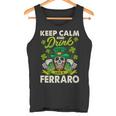 Keep Calm And Drink Like A Keep Calm And Letferraro Handle It Tank Top