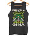 Keep Calm And Drink Like A Keep Calm And Letgina Handle It Tank Top