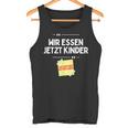 Komm Wir Essen Kinder Punctuation Mark Comma Sayings Tank Top