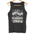 La Leggendaa In Pensione 2024 Pensionata Donna Divertente Canotta