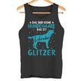 Labrador Glitter Dog Hair Dog Owners Tank Top