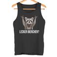 Lecker Bierchen X New Pedro Waschbär Meme Cute Racoon Tank Top