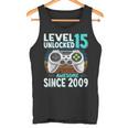 Level 15 Unlocked Compleanno 15 Anni Regalo 15 Anni Maschio Canotta